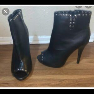Torrid Stud peep toe bootie